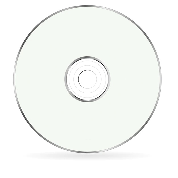Disco Compacto CD en blanco