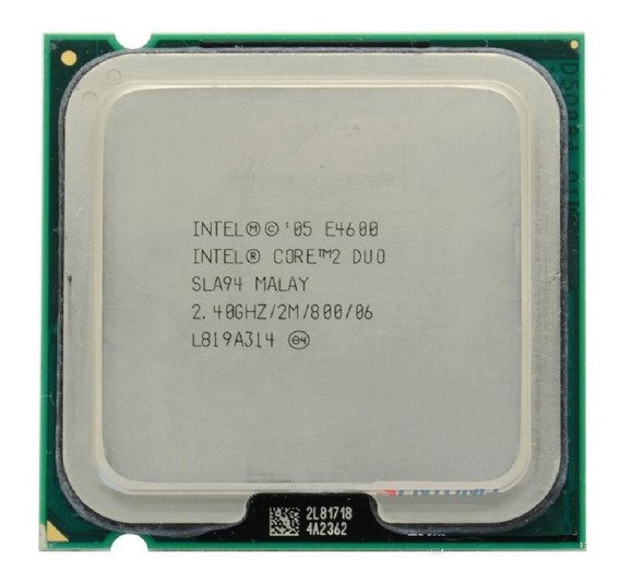 Procesador Intel Core 2 Duo E4600 LGA775 USADO