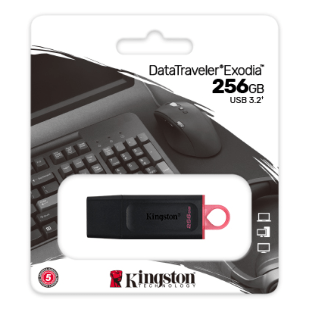 Pendrive 256 GB Kingston DataTraveler Exodia USB 3.2
