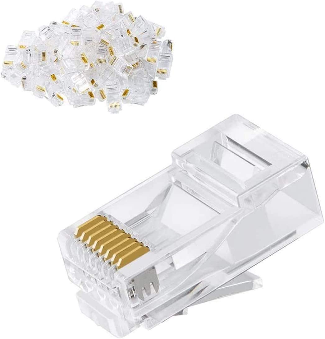 Conectores Rj-45 Cat6 Pack 100 Unidades Wireplus | A1CLICK